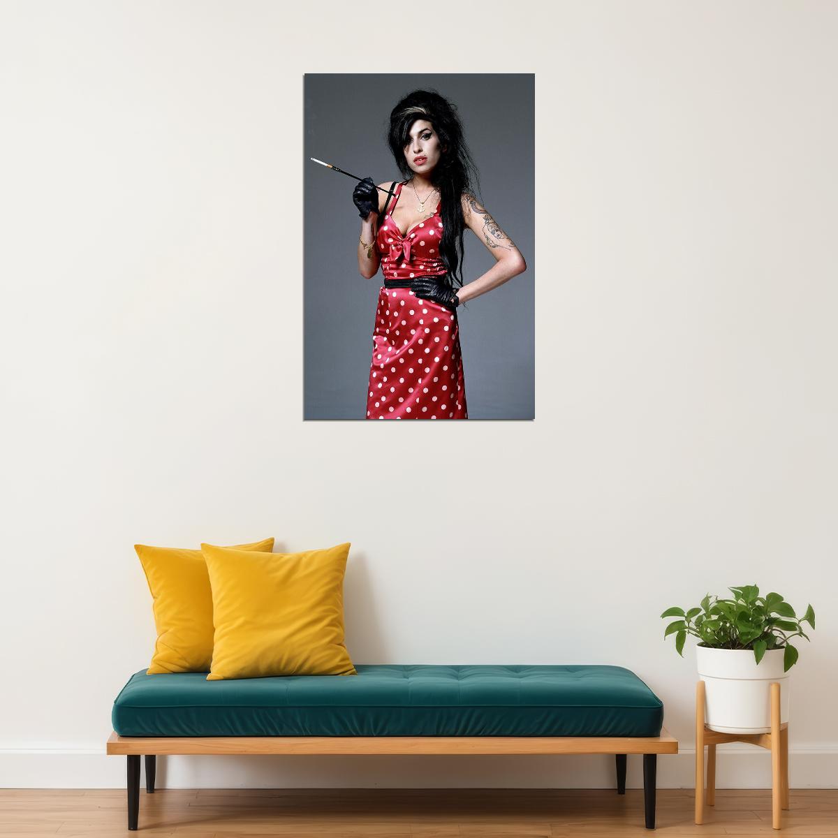 Amy Winehouse Artist British Singer Poster Wall Art Print Home Wall Decor - xonomax