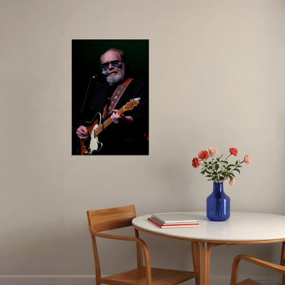 Merle Haggard In Concert American Musician Poster Wall Art Print Home Wall Decor - xonomax