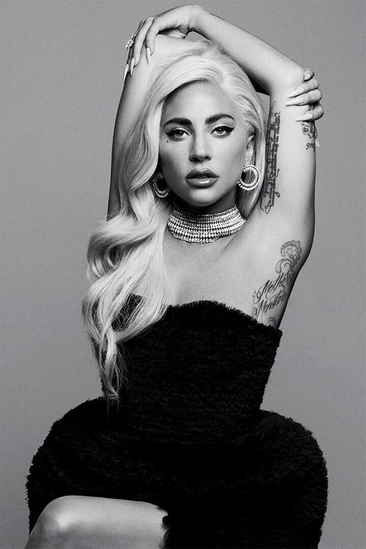 Lady Gaga Rap Music Singer Star Songwriter Poster Wall Art Print Home Wall Decor - xonomax