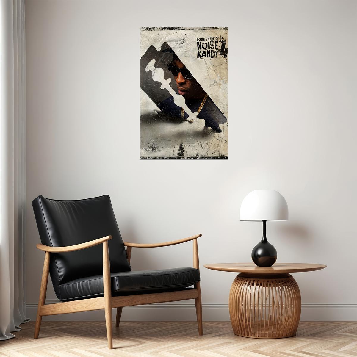 Rome Streetz (big Turks) Noise Kandy Poster Wall Art Print Home Wall Decor