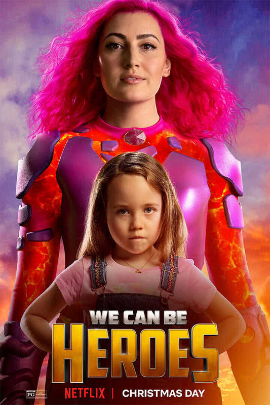 We Can Be Heroes Movie Drama Action Comedy Poster Wall Art Print Home Wall Decor - xonomax