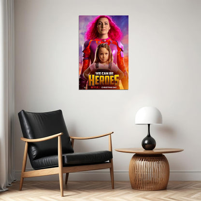 We Can Be Heroes Movie Drama Action Comedy Poster Wall Art Print Home Wall Decor - xonomax