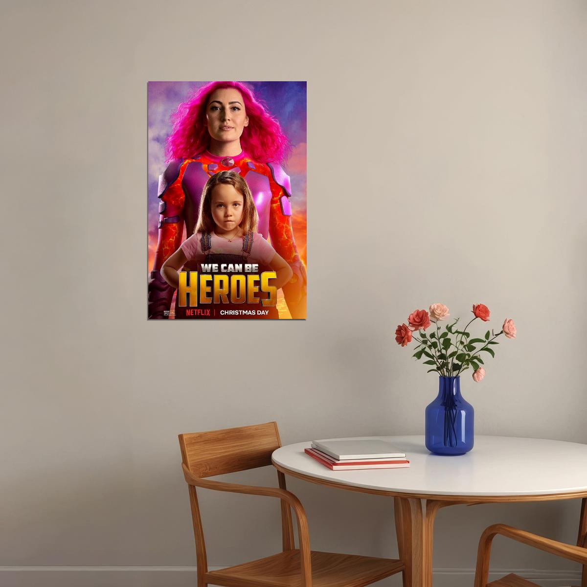 We Can Be Heroes Movie Drama Action Comedy Poster Wall Art Print Home Wall Decor - xonomax