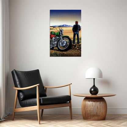 David Mann Ghost Rider Thriller Action Poster Wall Art Print Home Wall Decor - xonomax