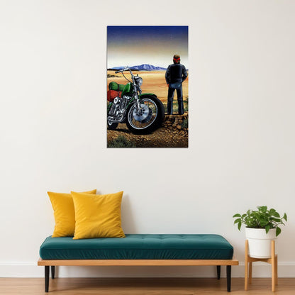 David Mann Ghost Rider Thriller Action Poster Wall Art Print Home Wall Decor - xonomax