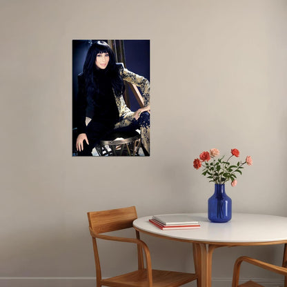 Best Cher Images Actor American Singer Poster Wall Art Print Home Wall Decor - xonomax