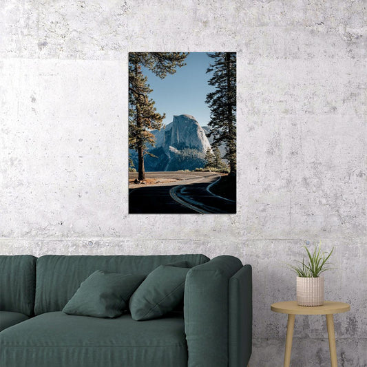 Pine Forest In Yosemite National Park Landscape Poster Wall Art Print Home Wall Decor - xonomax