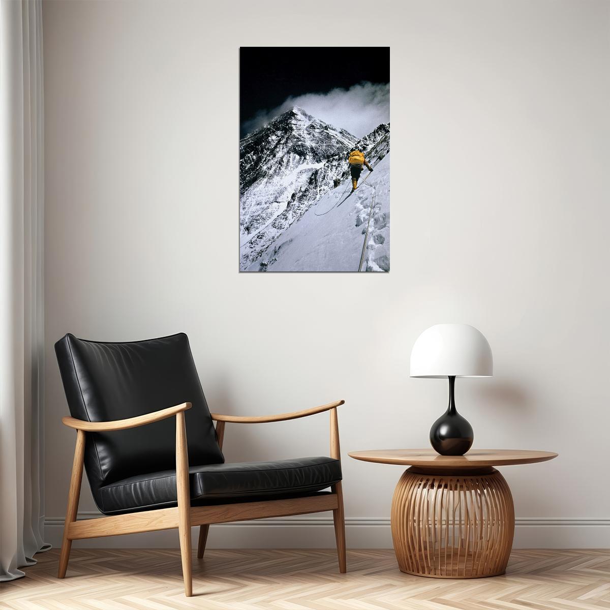 Avalanche On Mount Everest Nature Poster Wall Art Print Home Wall Decor - xonomax
