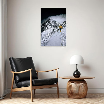 Avalanche On Mount Everest Nature Poster Wall Art Print Home Wall Decor - xonomax
