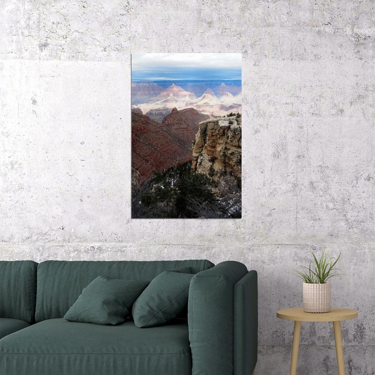 Grand Canyon Nature Historic Area Poster Wall Art Print Home Wall Decor - xonomax