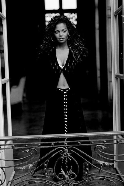 Janet Jackson Attractive Artist Singer Model Poster Wall Art Print Home Wall Decor - xonomax