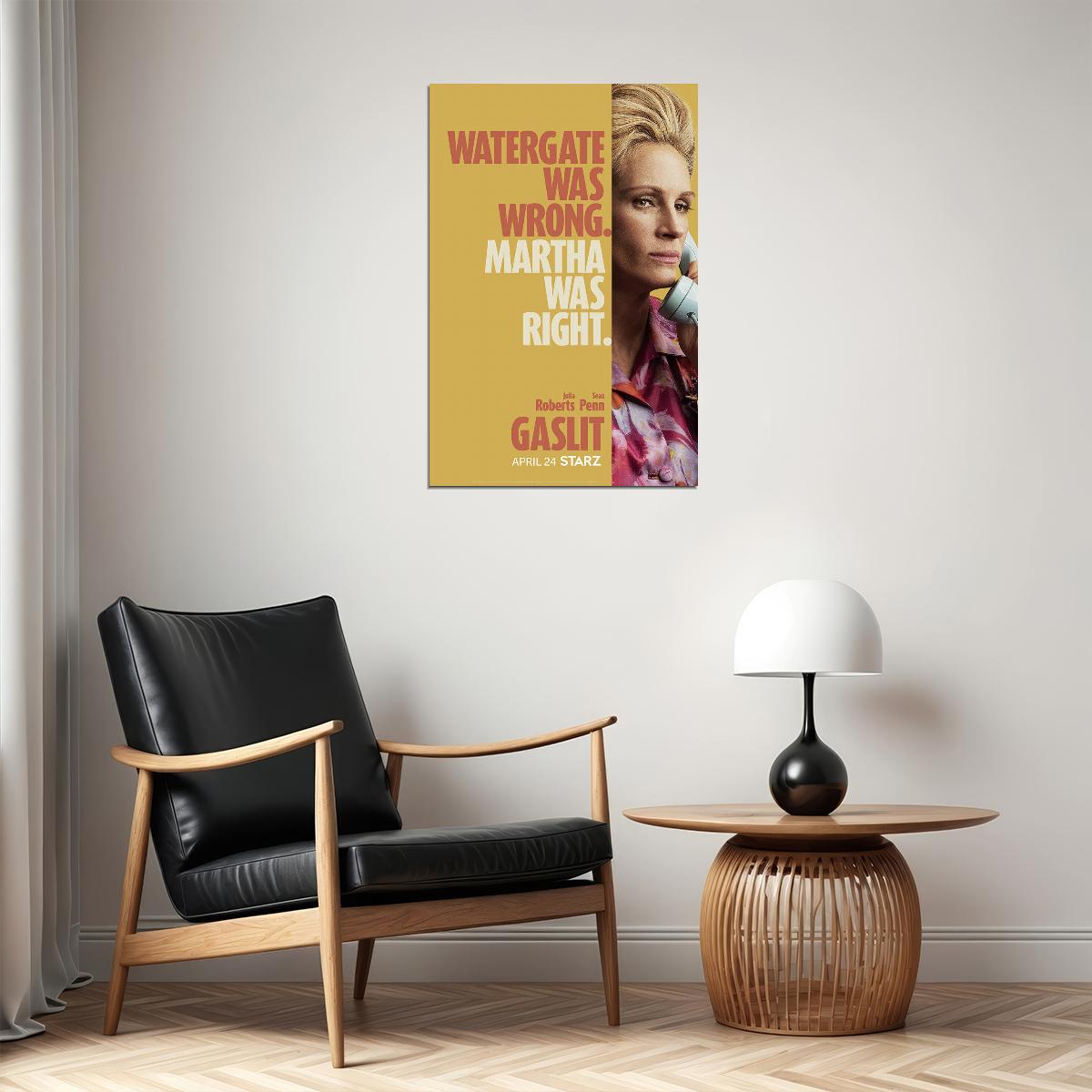 Gaslit Movie Biography Drama History Poster Wall Art Print Home Wall Decor - xonomax