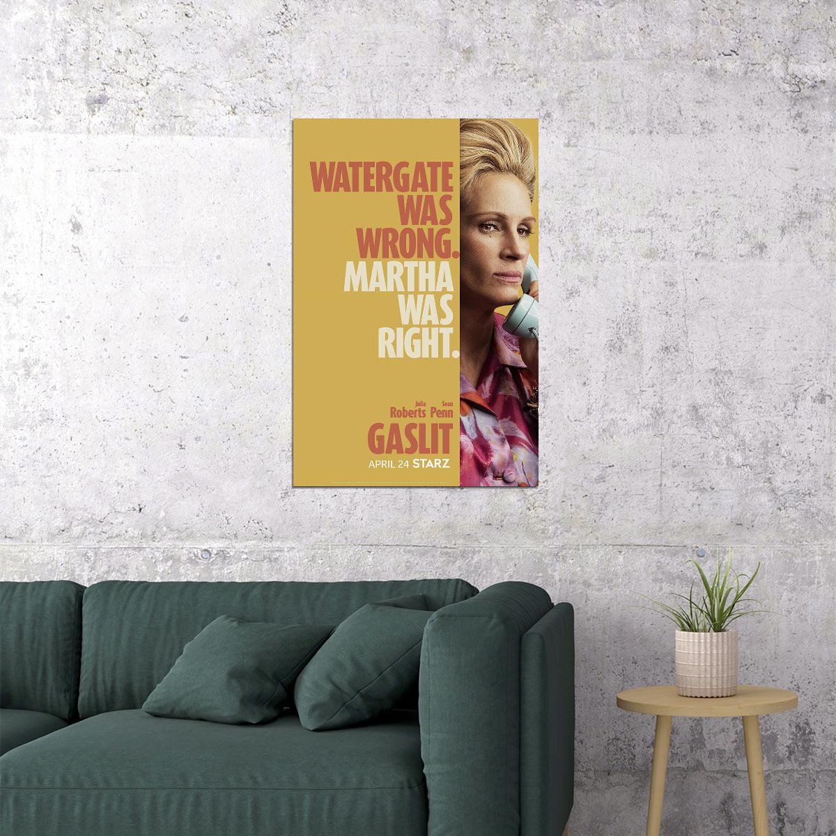 Gaslit Movie Biography Drama History Poster Wall Art Print Home Wall Decor - xonomax