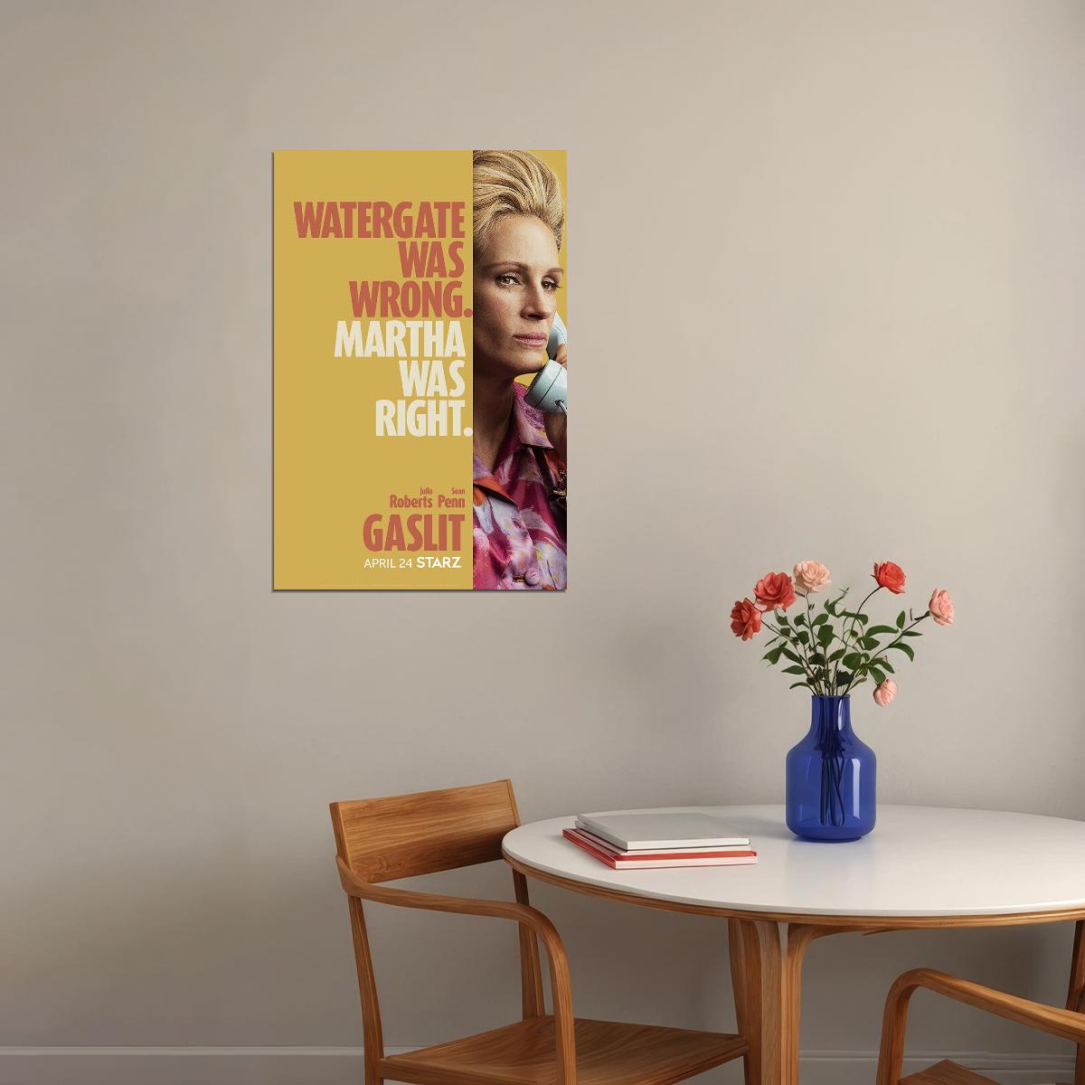 Gaslit Movie Biography Drama History Poster Wall Art Print Home Wall Decor - xonomax