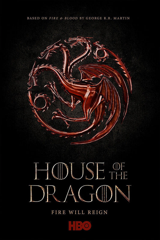 House Of The Dragon Movie Action Adventure Poster Wall Art Print Home Wall Decor - xonomax