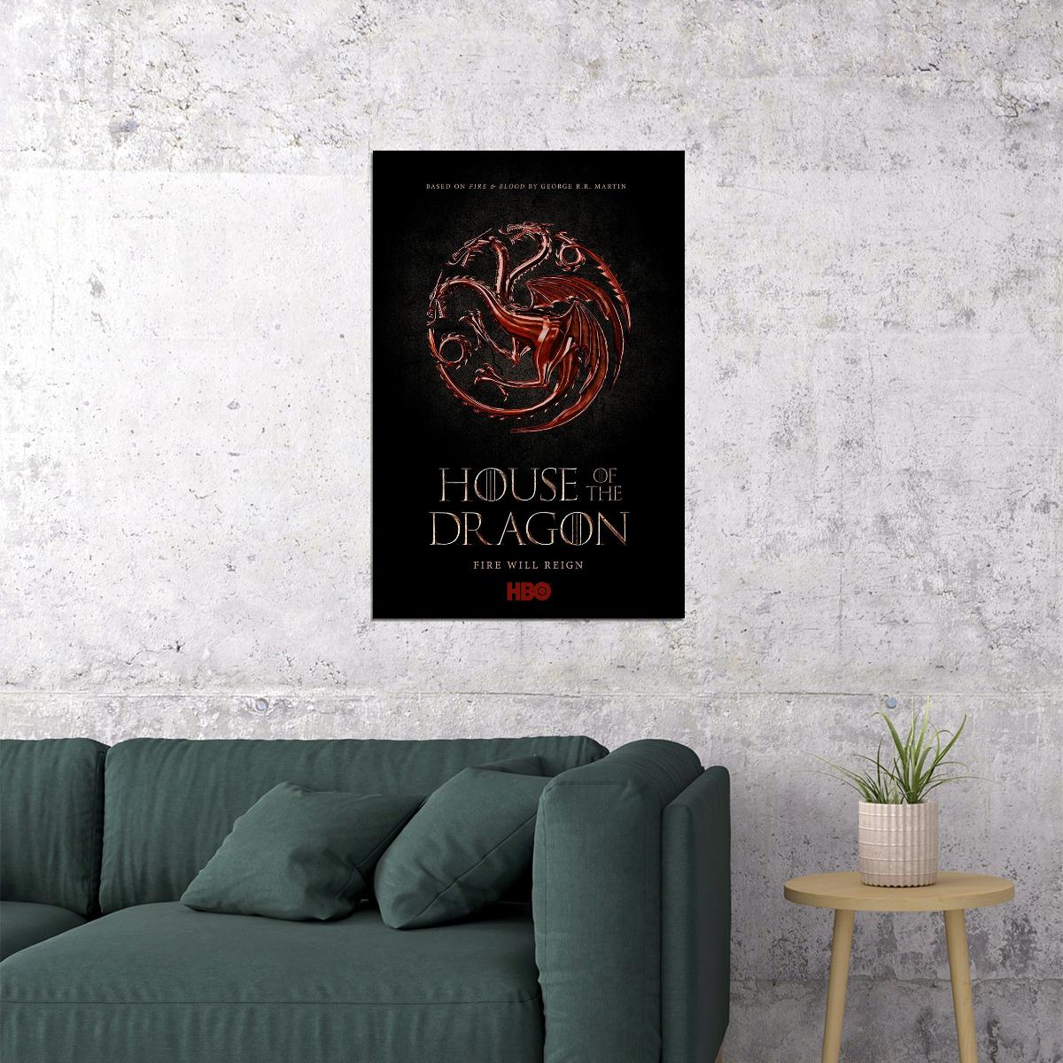 House Of The Dragon Movie Action Adventure Poster Wall Art Print Home Wall Decor - xonomax