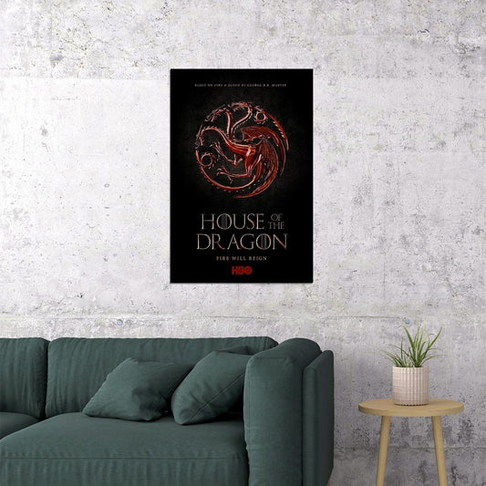 House Of The Dragon Movie Action Adventure Poster Wall Art Print Home Wall Decor - xonomax