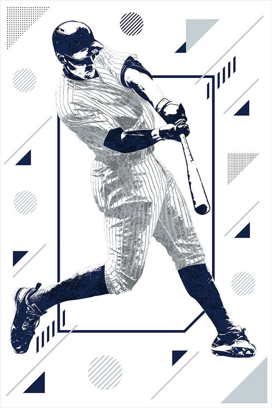 Aaron Judge New York Baseball Player Sports Poster Wall Art Print Home Wall Decor - xonomax