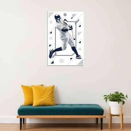 Aaron Judge New York Baseball Player Sports Poster Wall Art Print Home Wall Decor - xonomax