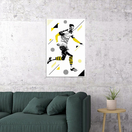 Erling Haaland Norway Football Soccer Athlete Poster Wall Art Print Home Wall Decor - xonomax