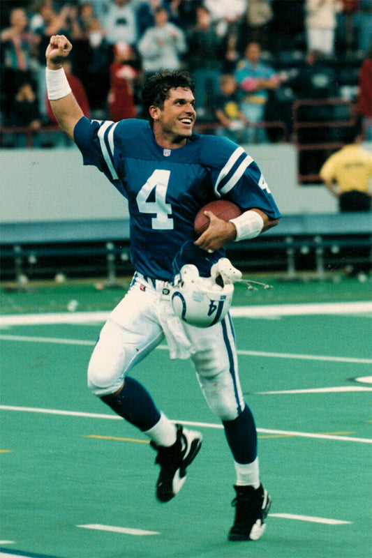 Jim Harbaugh 1991 Chıcago Match Poster Wall Art Print Home Wall Decor