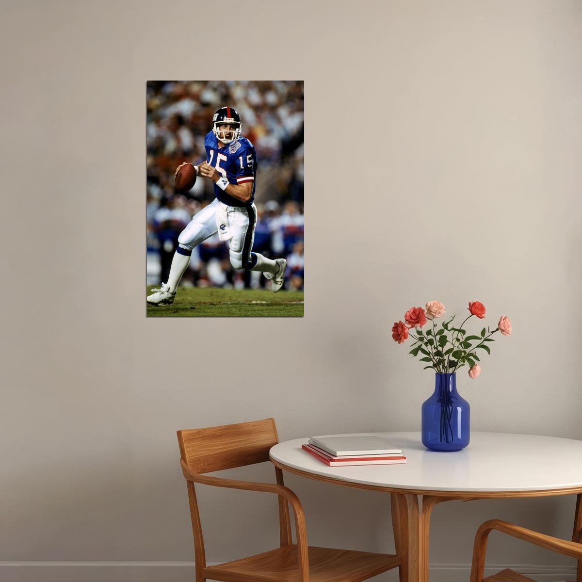 Football Jeff Hostetler Oakland Poster Wall Art Print Home Wall Decor - xonomax