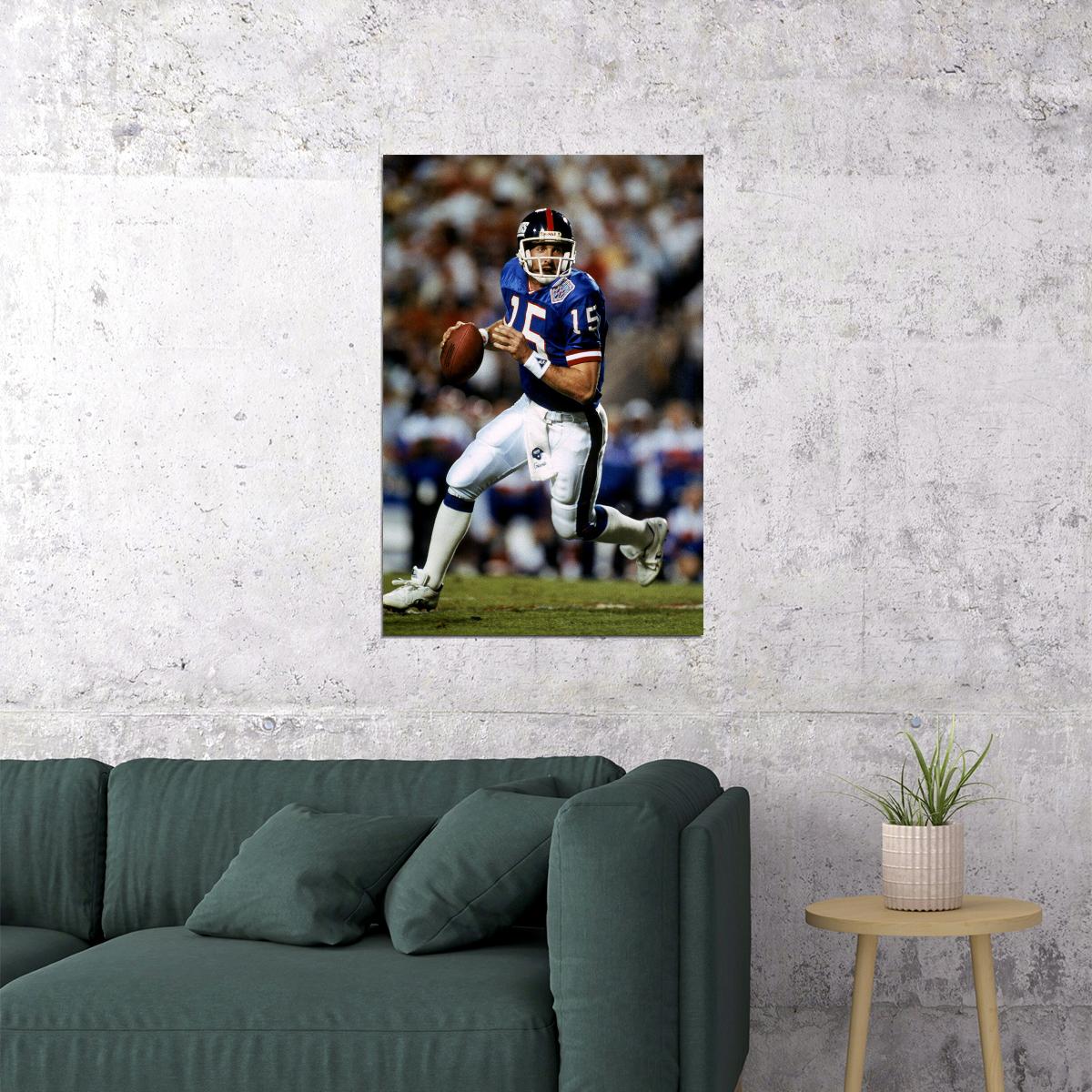 Football Jeff Hostetler Oakland Poster Wall Art Print Home Wall Decor - xonomax