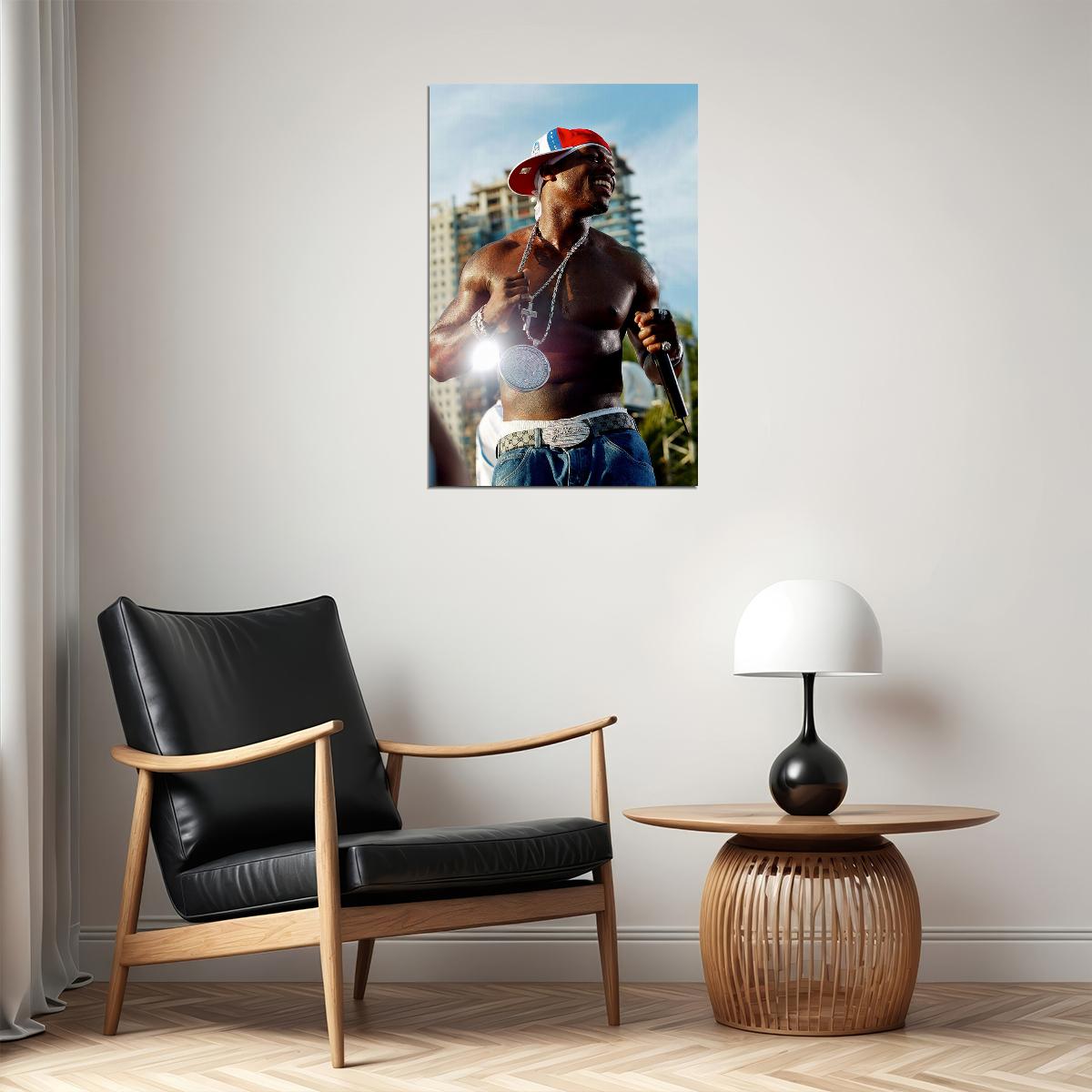50 Cent Bullet Hole Actor Song Rapper Artist Poster Wall Art Print Home Wall Decor - xonomax