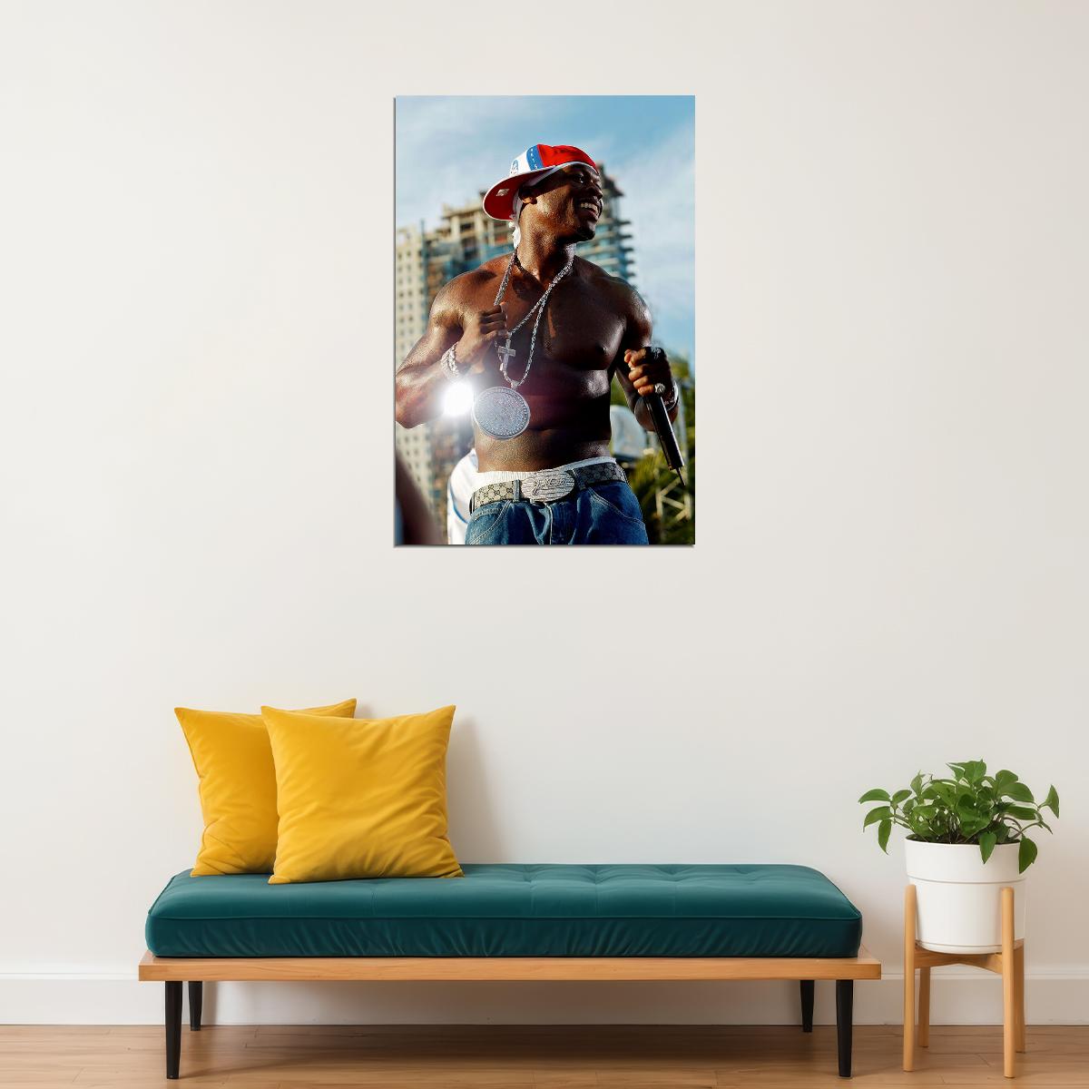 50 Cent Bullet Hole Actor Song Rapper Artist Poster Wall Art Print Home Wall Decor - xonomax