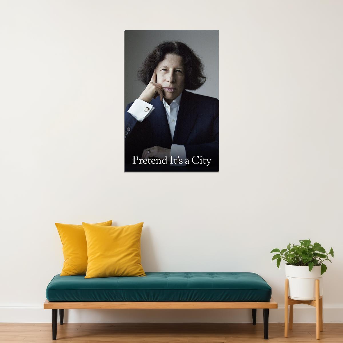 Pretend It's A City Movie Documentary Poster Wall Art Print Home Wall Decor - xonomax