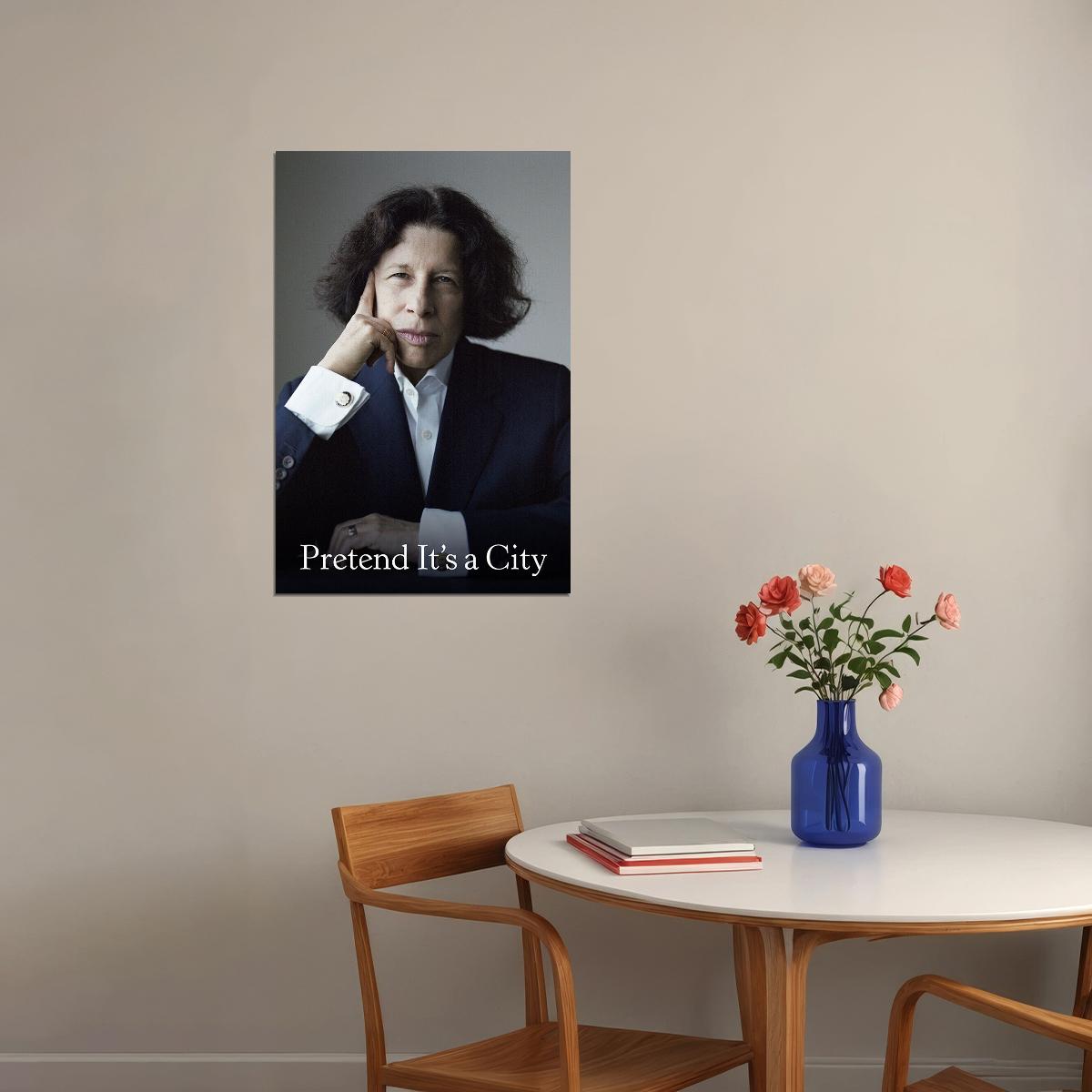 Pretend It's A City Movie Documentary Poster Wall Art Print Home Wall Decor - xonomax