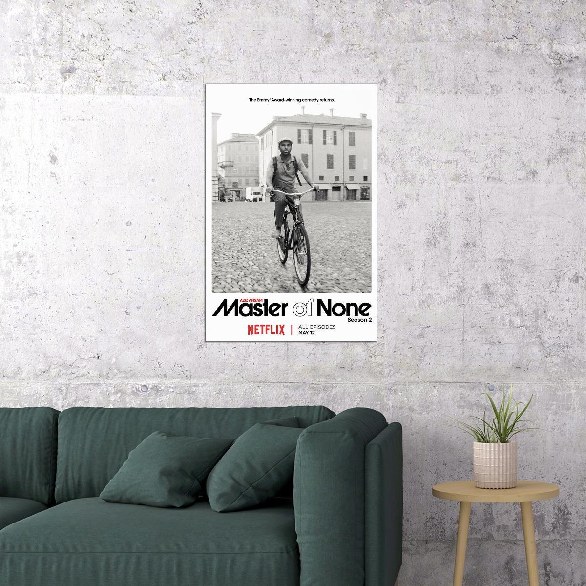 Master Of None Movie Drama Comedy Poster Wall Art Print Home Wall Decor - xonomax