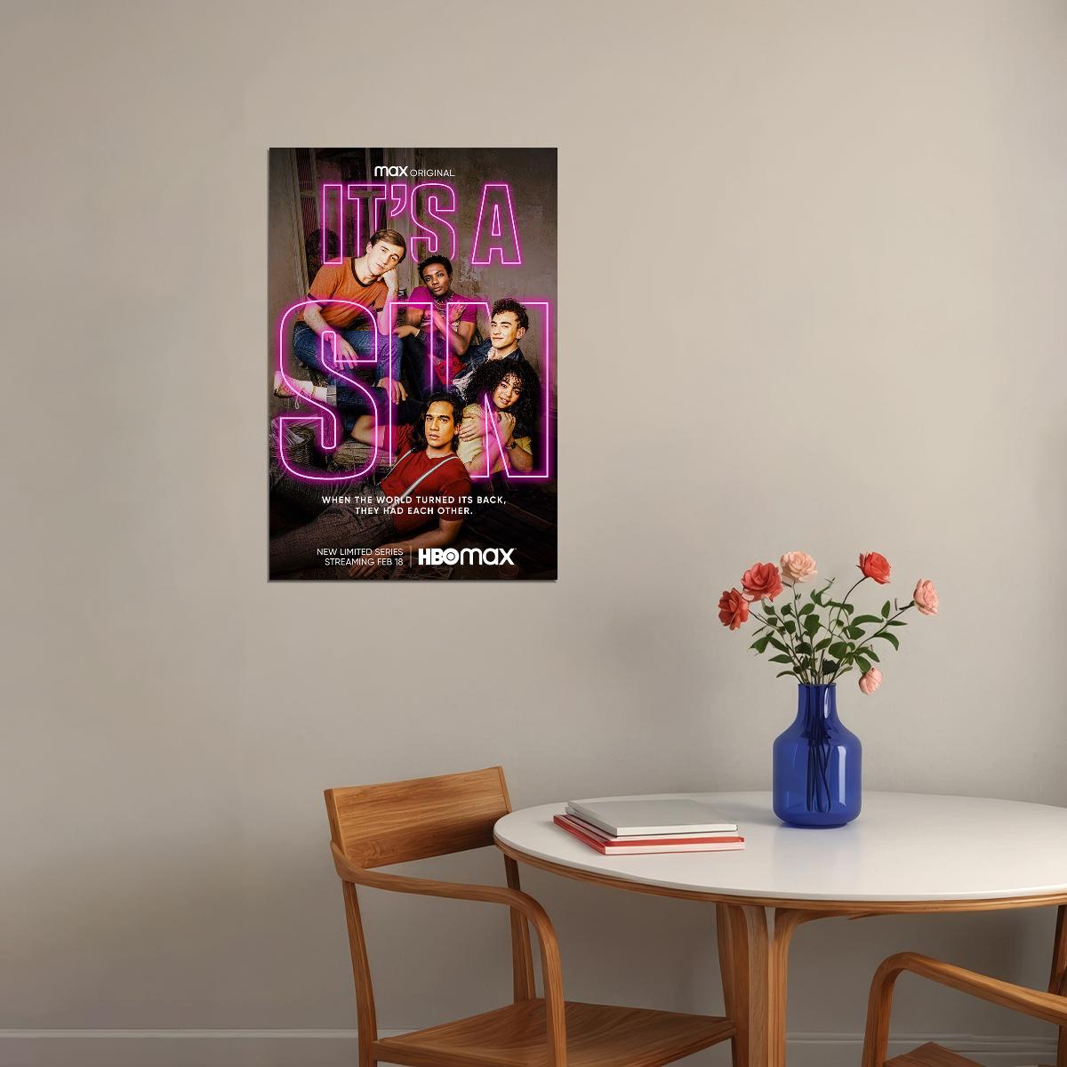 It's A Sin Movie Comedy Drama History Poster Wall Art Print Home Wall Decor - xonomax