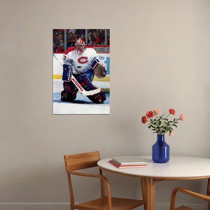 Hockey Patrick Roy Montreal Sports Poster Wall Art Print Home Wall Decor - xonomax
