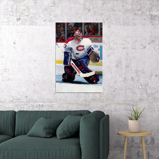 Hockey Patrick Roy Montreal Sports Poster Wall Art Print Home Wall Decor - xonomax