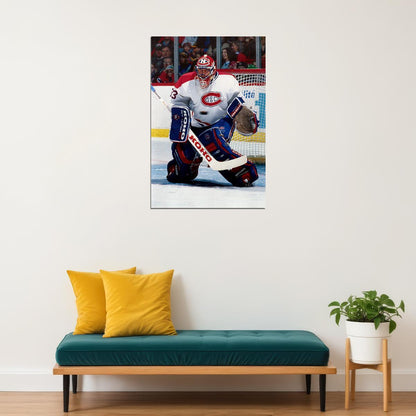 Hockey Patrick Roy Montreal Sports Poster Wall Art Print Home Wall Decor - xonomax