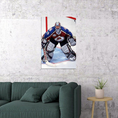 Hockey Patrick Roy Montreal Photo Poster Wall Art Print Home Wall Decor - xonomax