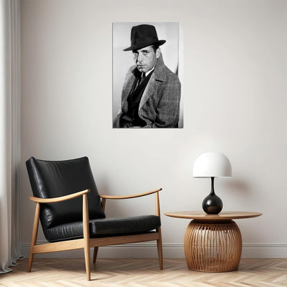 Humphrey Bogart İdealist Adventurer Poster Wall Art Print Home Wall Decor - xonomax