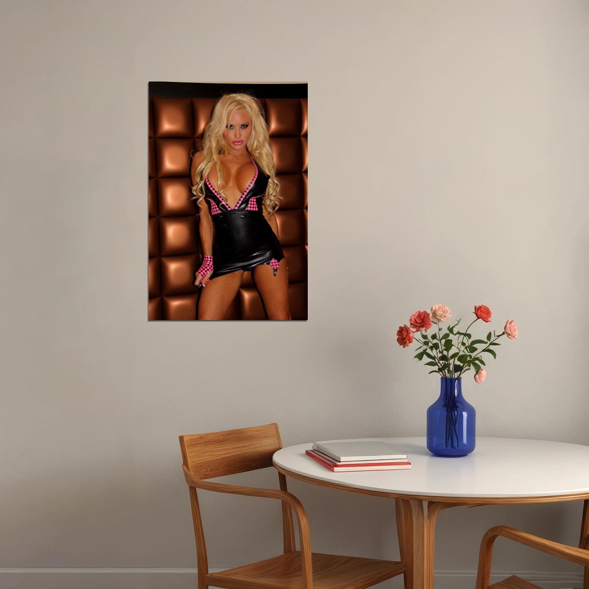 Buffy Tyler Sexy Female Model Artist Poster Wall Art Print Home Wall Decor - xonomax