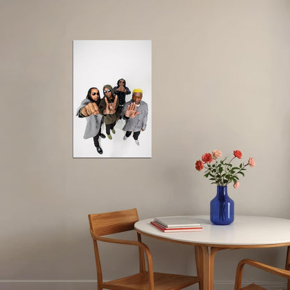 Living Colour Music Group Pose Poster Wall Art Print Home Wall Decor - xonomax