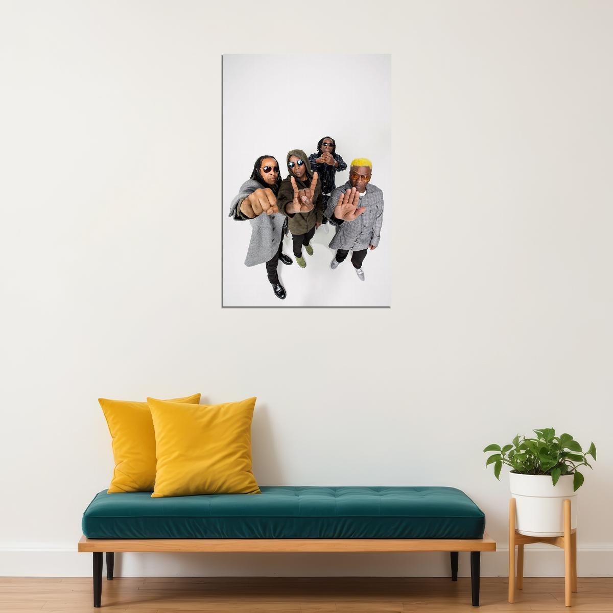 Living Colour Music Group Pose Poster Wall Art Print Home Wall Decor - xonomax