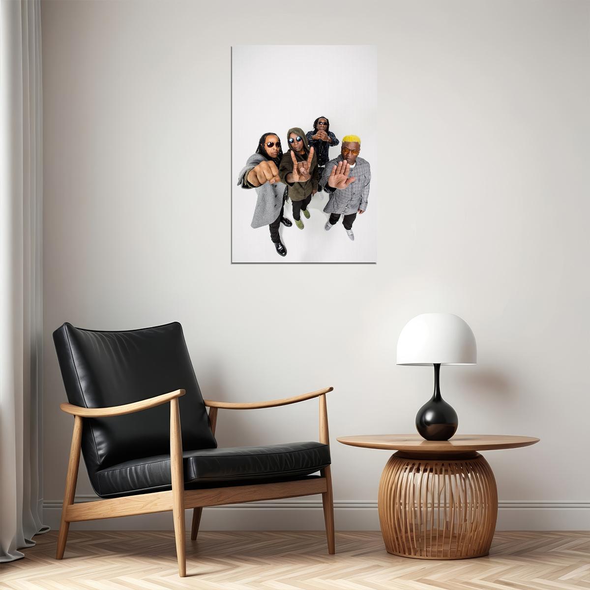 Living Colour Music Group Pose Poster Wall Art Print Home Wall Decor - xonomax