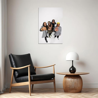 Living Colour Music Group Pose Poster Wall Art Print Home Wall Decor - xonomax