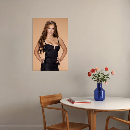 Jennifer Love Hewitt With Black Dress Actor Poster Wall Art Print Home Wall Decor