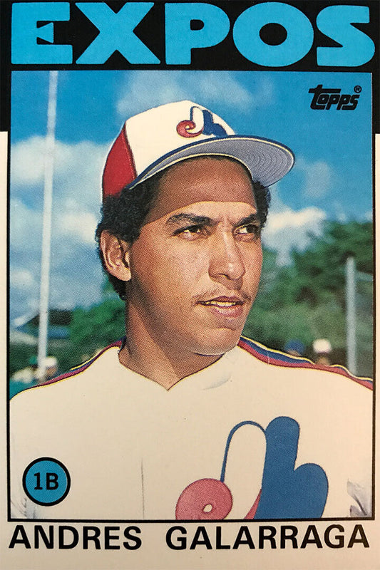 Baseball Andres Galarraga Expos Vintage Poster Wall Art Print Home Wall Decor - xonomax