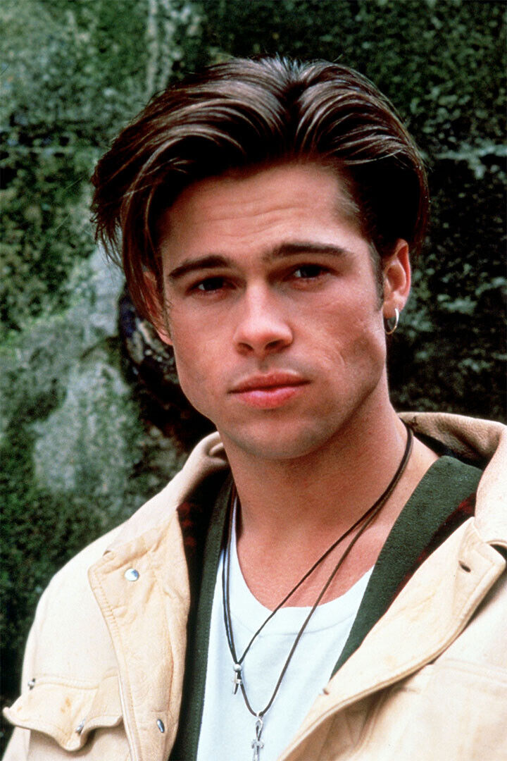 Actor Young Brad Pitt Youth Photo Poster Wall Art Print Home Wall Decor - xonomax