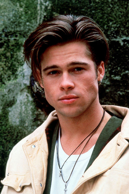Actor Young Brad Pitt Youth Photo Poster Wall Art Print Home Wall Decor - xonomax