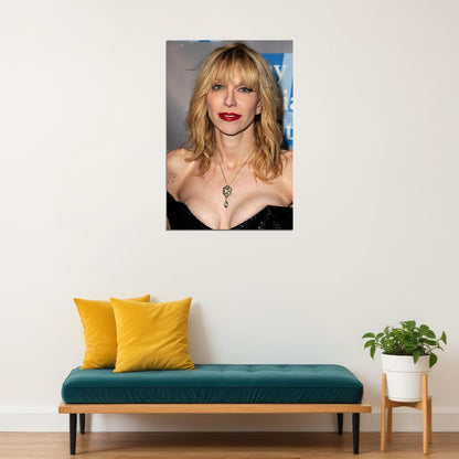 Courtney Love Posed Musician Artist Dancer Poster Wall Art Print Home Wall Decor - xonomax