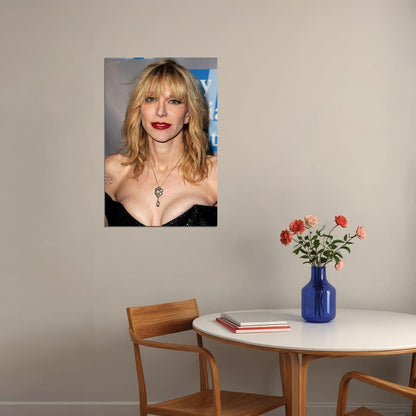 Courtney Love Posed Musician Artist Dancer Poster Wall Art Print Home Wall Decor - xonomax
