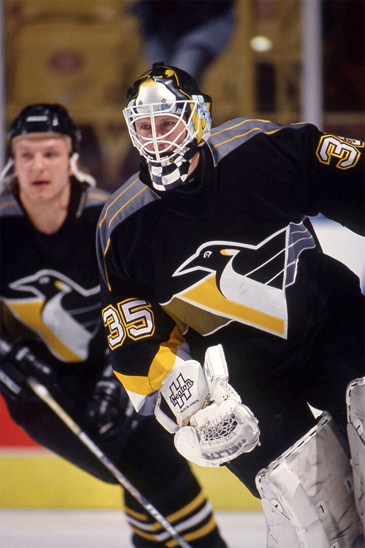 Hockey Tom Barrasso Pittsburg Sports Poster Wall Art Print Home Wall Decor - xonomax